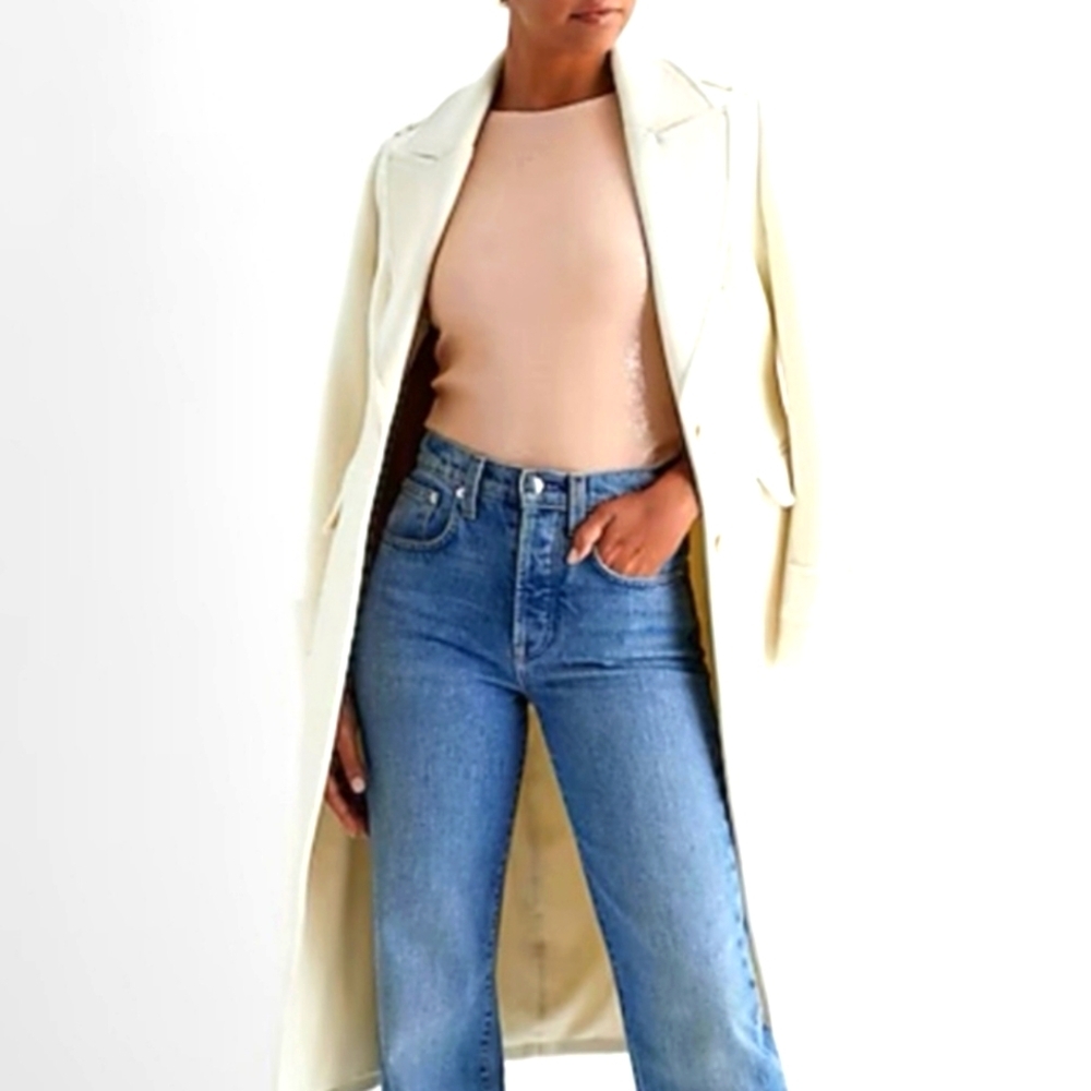 Express‎ Elevated Cream Sequin Sleeveless Crew Ne… - image 16